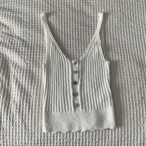 A&F sweater tank